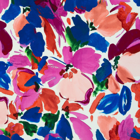 Viskose- Webware - Julia - Blumen